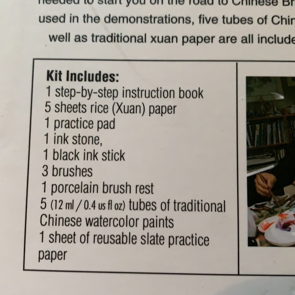 Chinese brush calligraphy set - Picture 5 of 6